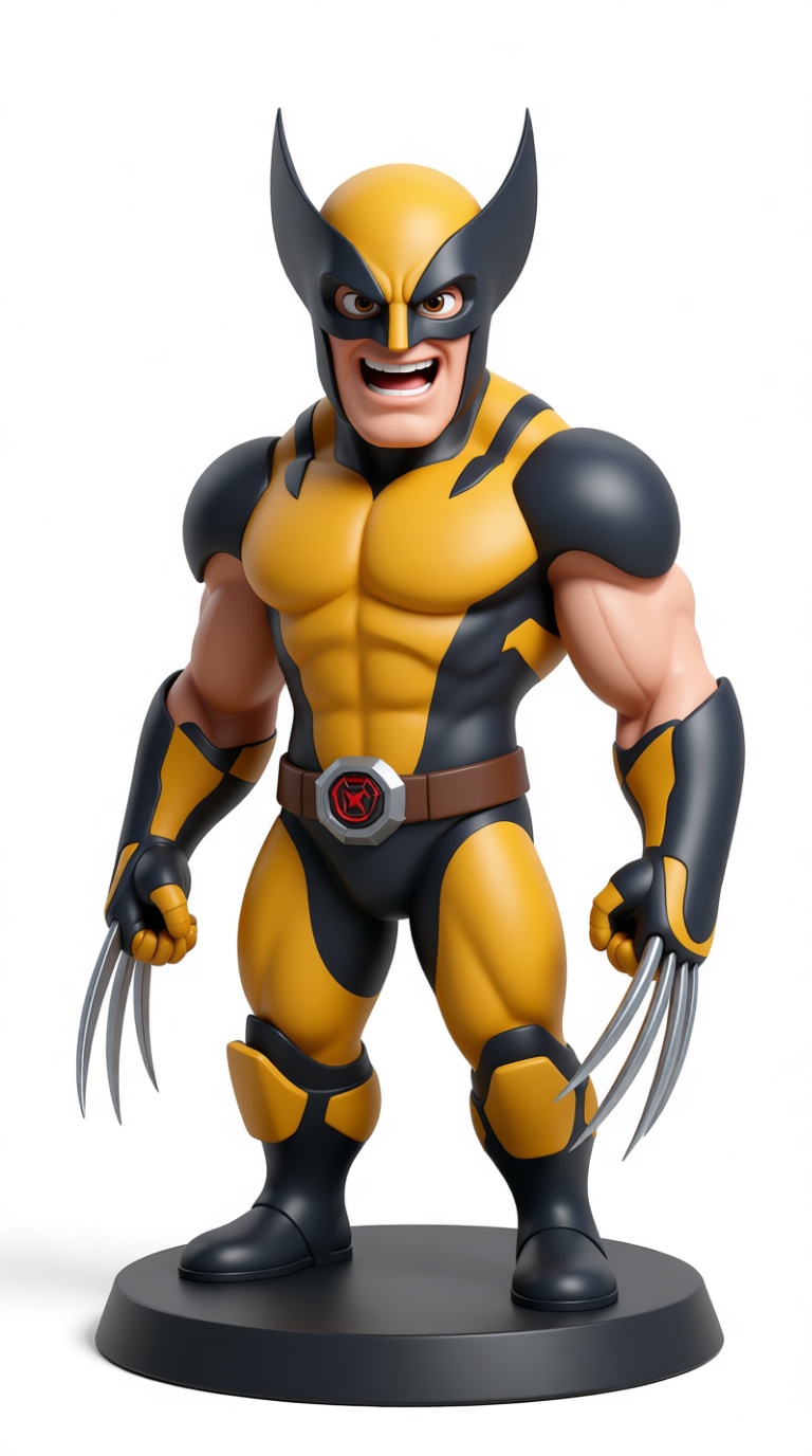Wolverine Figurine STL – Free 3D Print Model | Remeshy