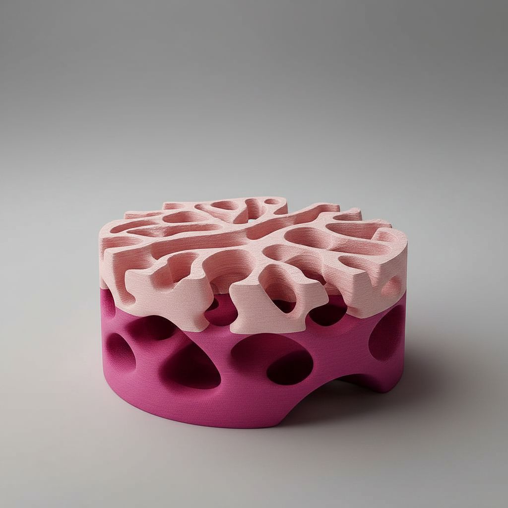 Abstract Organic Sculpture STL – Free 3D Print Model | Remeshy