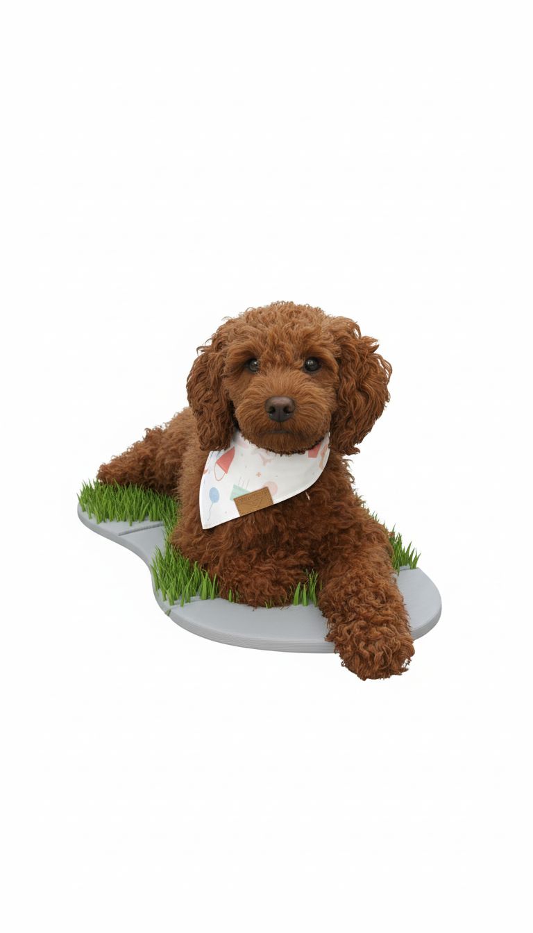 Cute Poodle Model STL – Free 3D Print Model | Remeshy