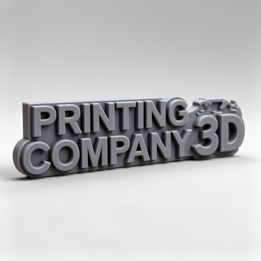 Printing Company Logo Model STL – Free 3D Print Model | Remeshy