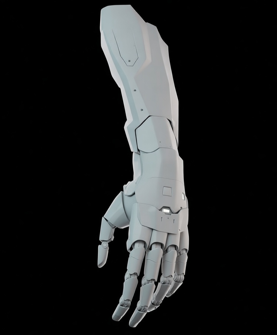 Robotic Arm Model STL – Free 3D Print Model | Remeshy
