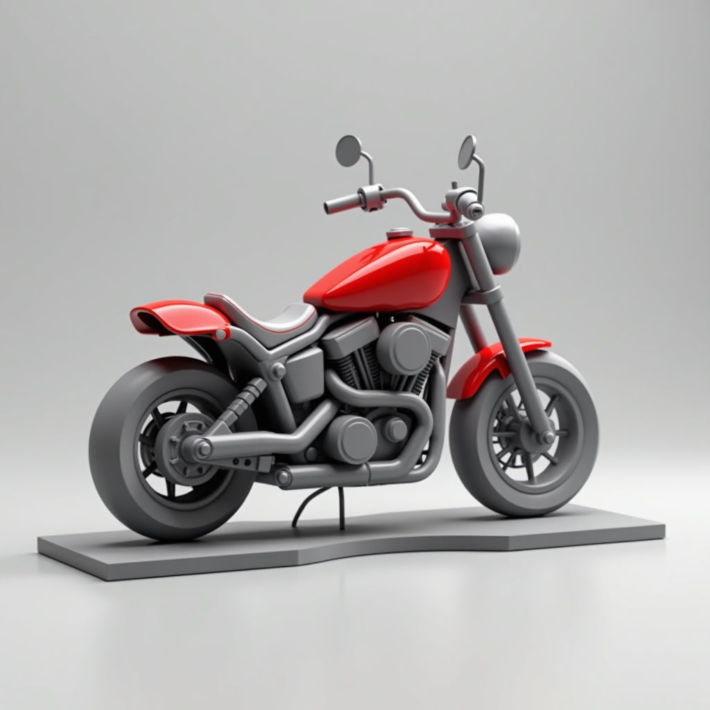 Free Motorcycle 3D Printable STL Files (100 Models) | Remeshy