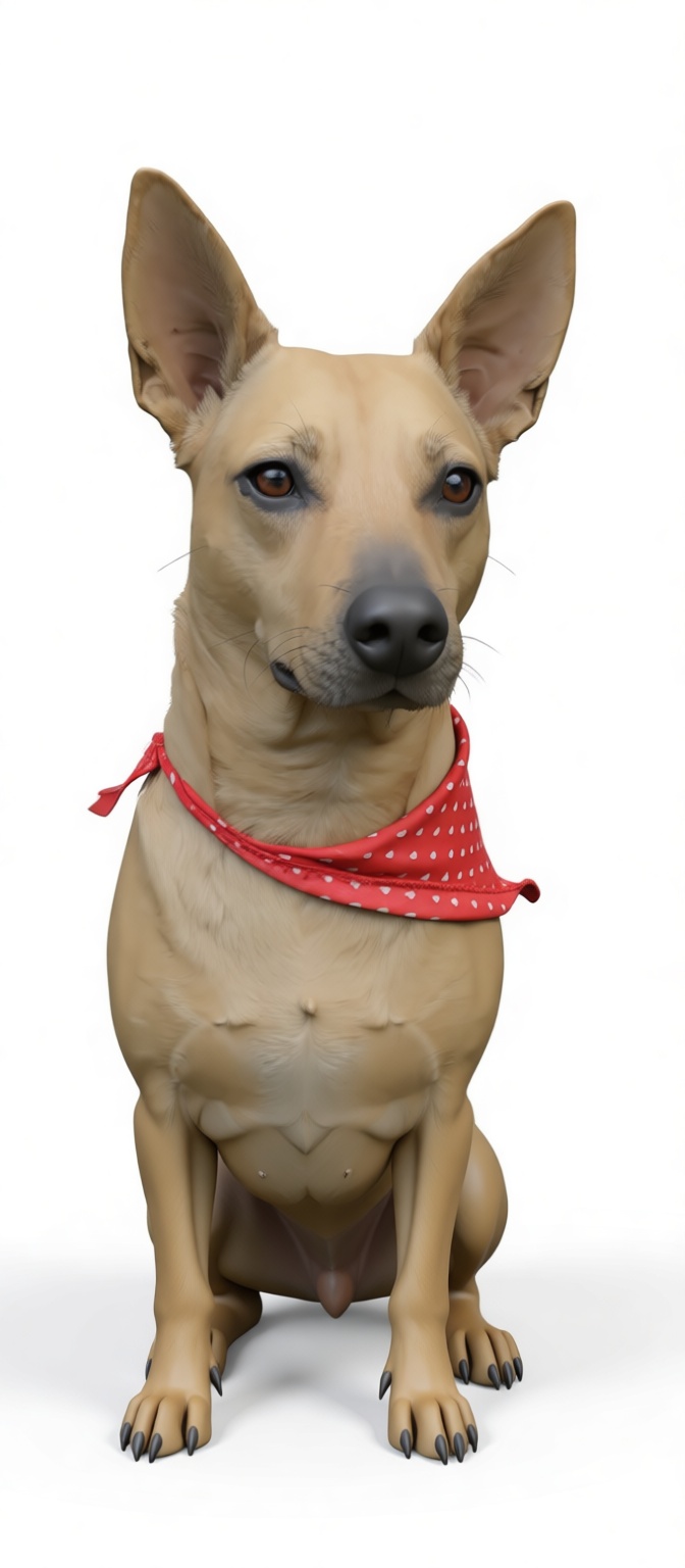 Mixed Breed Dog Figurine STL – Free 3D Print Model | Remeshy