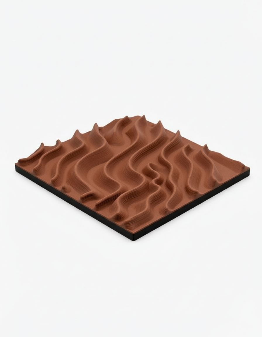 Sand Dunes Terrain Model STL – Free 3D Print Model | Remeshy
