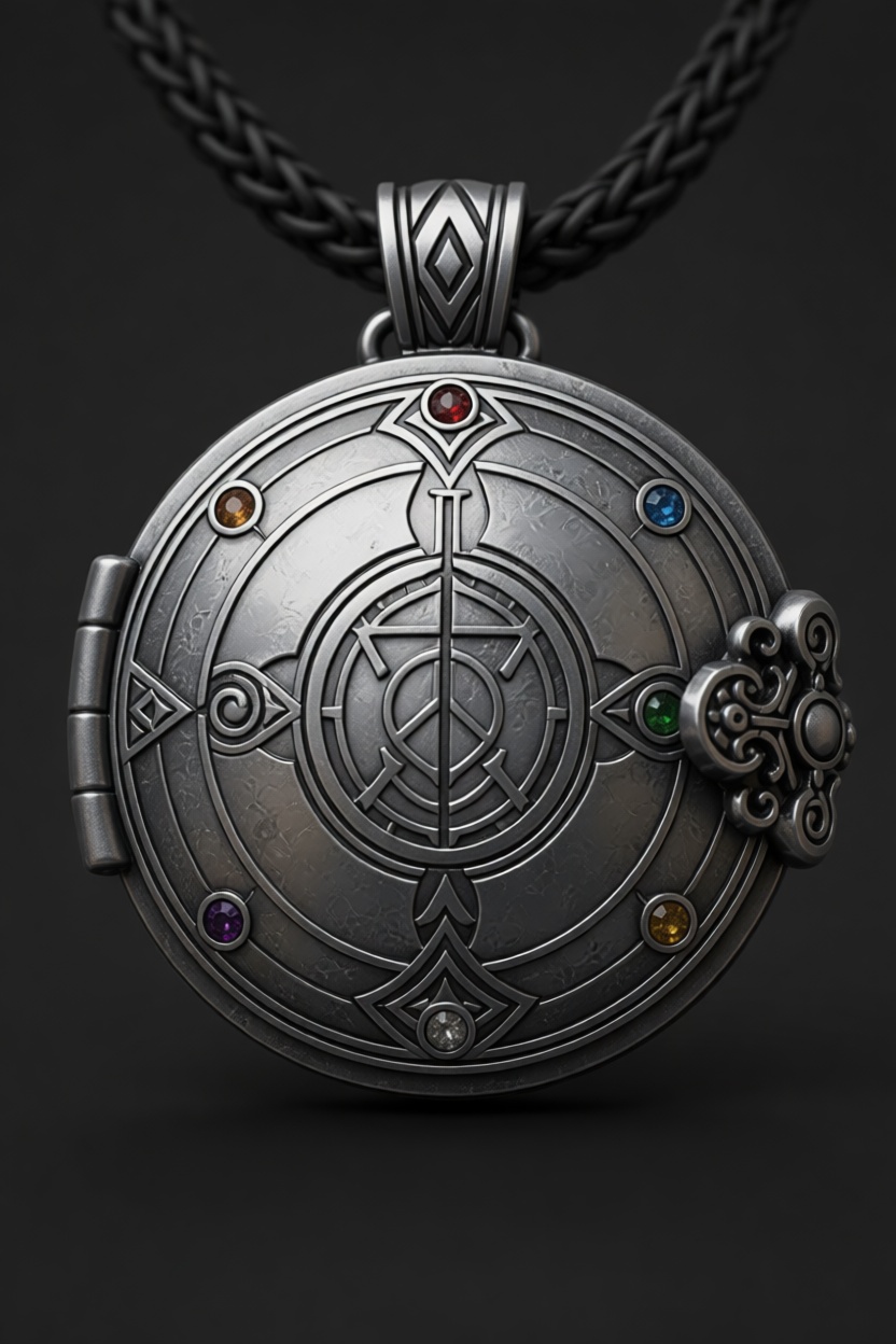 Magic Compass Pendant STL – Free 3D Print Model | Remeshy