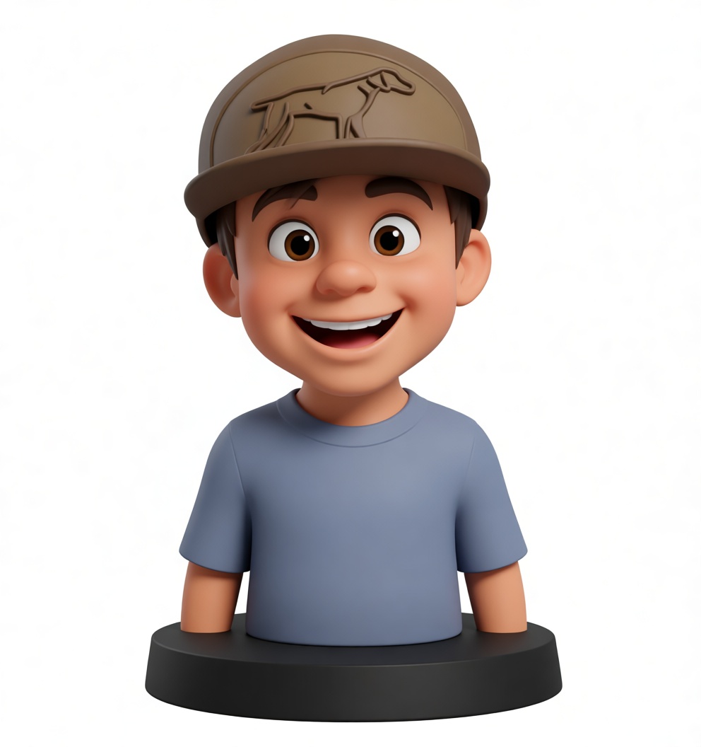 Happy Boy Bust STL – Free 3D Print Model | Remeshy