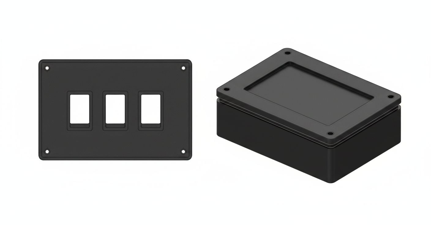 Triple Rocker Switch Box STL – Free 3D Print Model | Remeshy