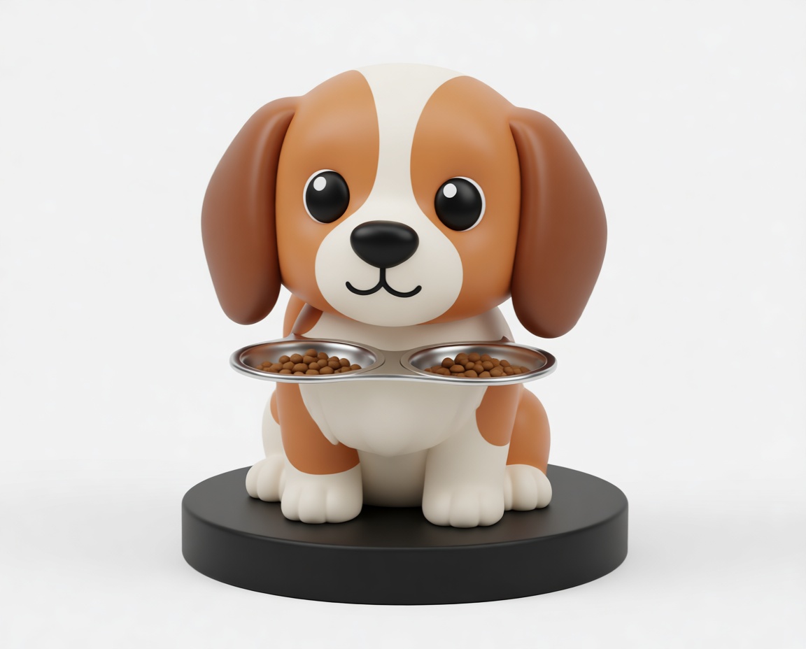Beagle Dog Figurine STL – Free 3D Print Model | Remeshy
