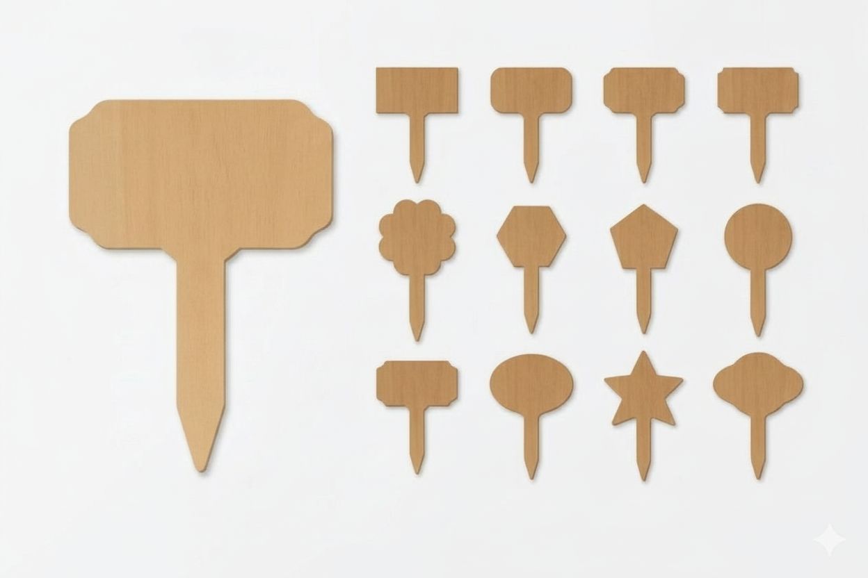 Plant Marker Set STL – Free 3D Print Model | Remeshy