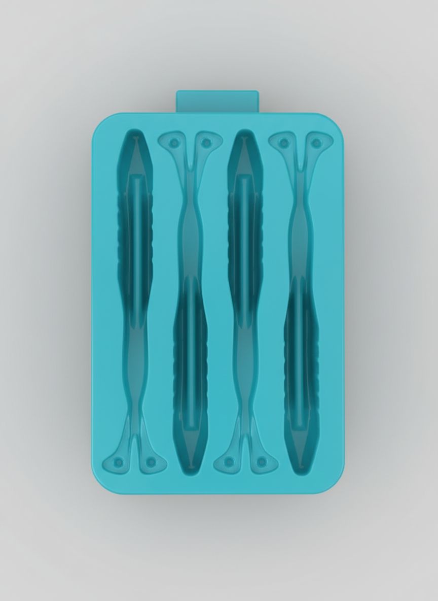 Fish Shaped Ice Tray STL – Free 3D Print Model | Remeshy