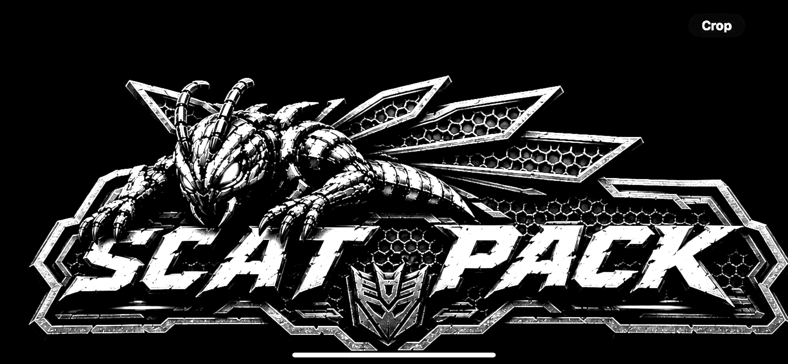 Scat Pack Logo Sculpture STL – Free 3D Print Model | Remeshy
