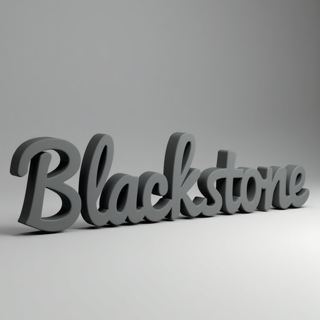 Cursive Blackstone Design STL - Free 3D Print Model | Remeshy