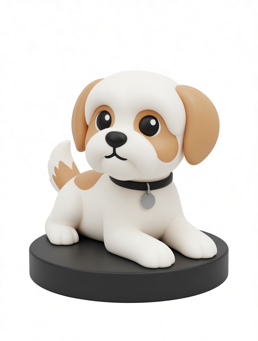 Beagle Puppy Figurine STL – Free 3D Print Model | Remeshy