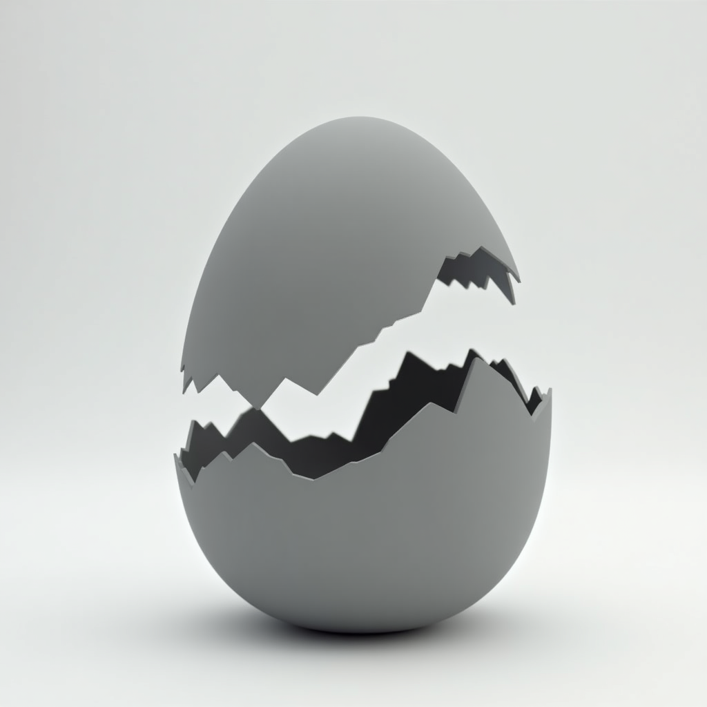 Crackable Easter Egg Model STL – Free 3D Print Model | Remeshy