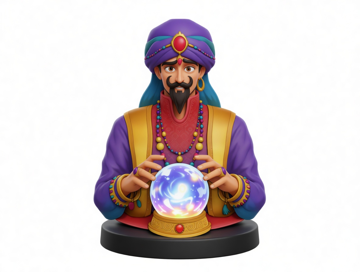 Fortune Teller Bust STL – Free 3D Print Model | Remeshy