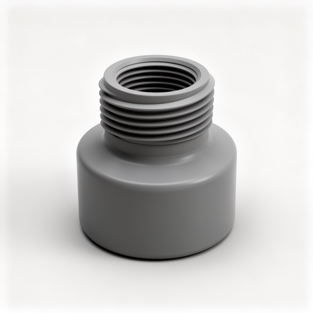 2 to 1 Inch Threaded Reducer STL – Free 3D Print Model | Remeshy