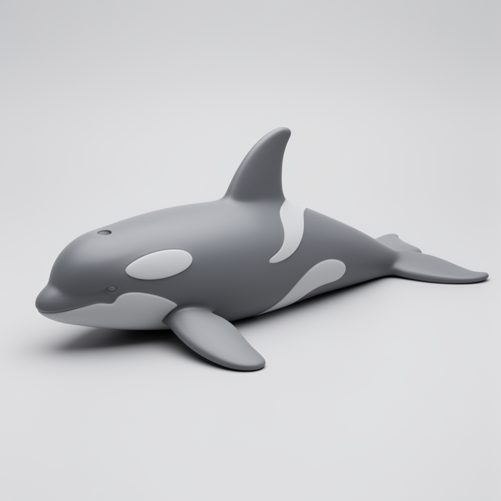 Baby Orca Figurine STL – Free 3D Print Model | Remeshy