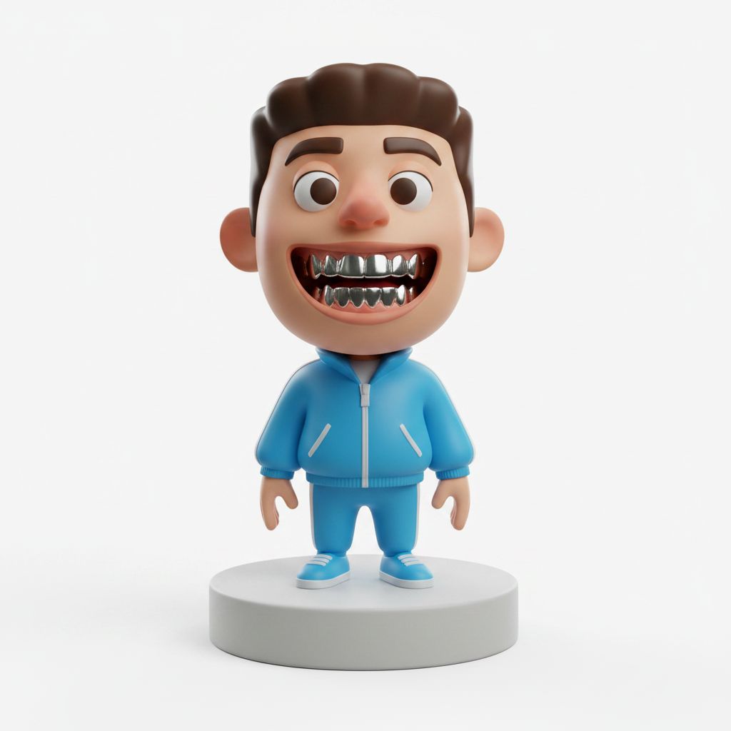 Grinning Boy Figurine STL – Free 3D Print Model | Remeshy