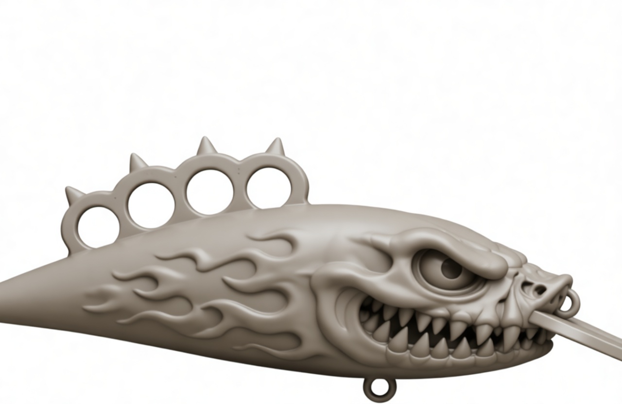 Dragon Knife Handle STL – Free 3D Print Model | Remeshy