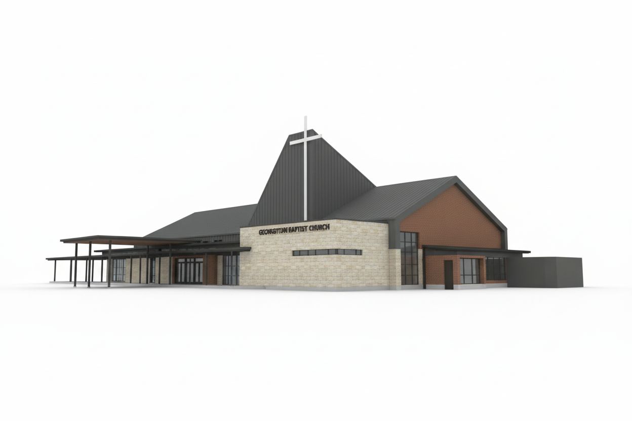 Contemporary Church Design STL – Free 3D Print Model | Remeshy