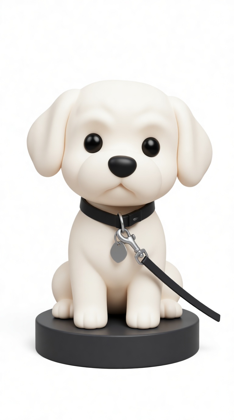 Labrador Retriever Figurine STL – Free 3D Print Model | Remeshy