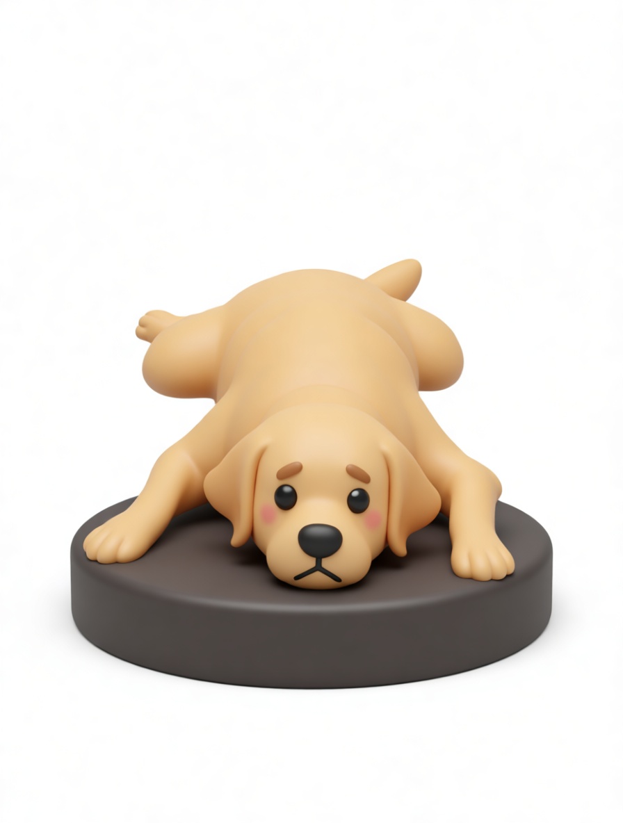 Labrador Retriever Figurine STL – Free 3D Print Model | Remeshy