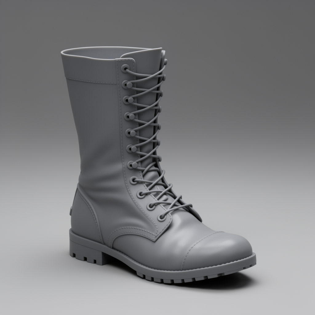 Old Military Boot Model STL – Free 3D Print Model | Remeshy