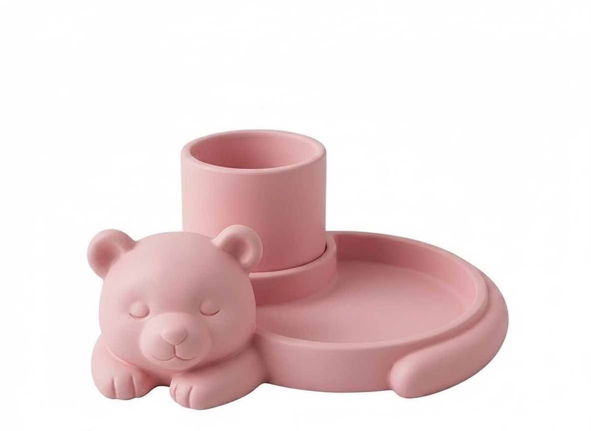 Sleeping Bear Desk Organizer STL – Free 3D Print Model | Remeshy