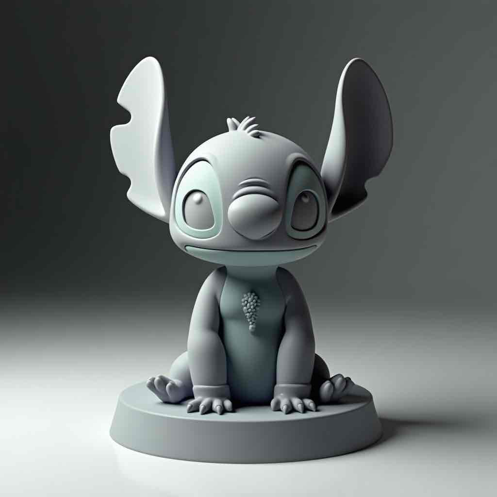 Stitch Character Figure STL – Free 3D Print Model | Remeshy
