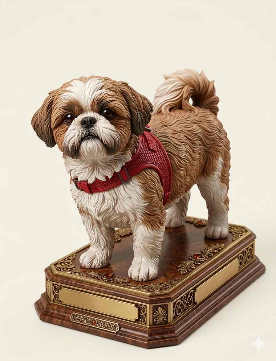 Shih Tzu Figurine STL – Free 3D Print Model | Remeshy