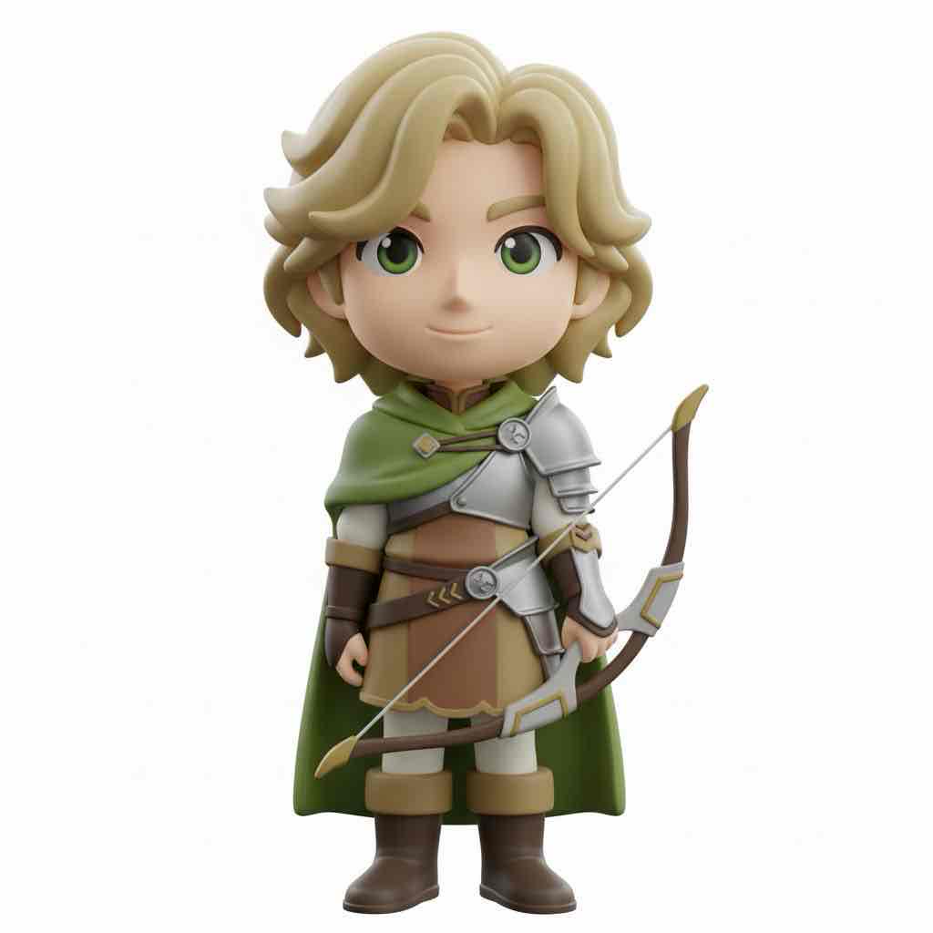 Archer Character Figure STL – Free 3D Print Model | Remeshy
