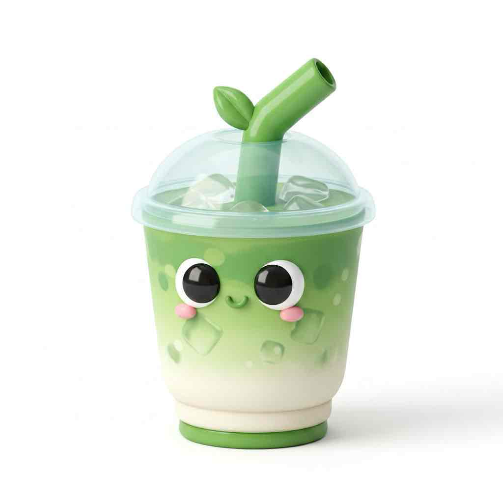 Cute Boba Tea Cup STL – Free 3D Print Model | Remeshy