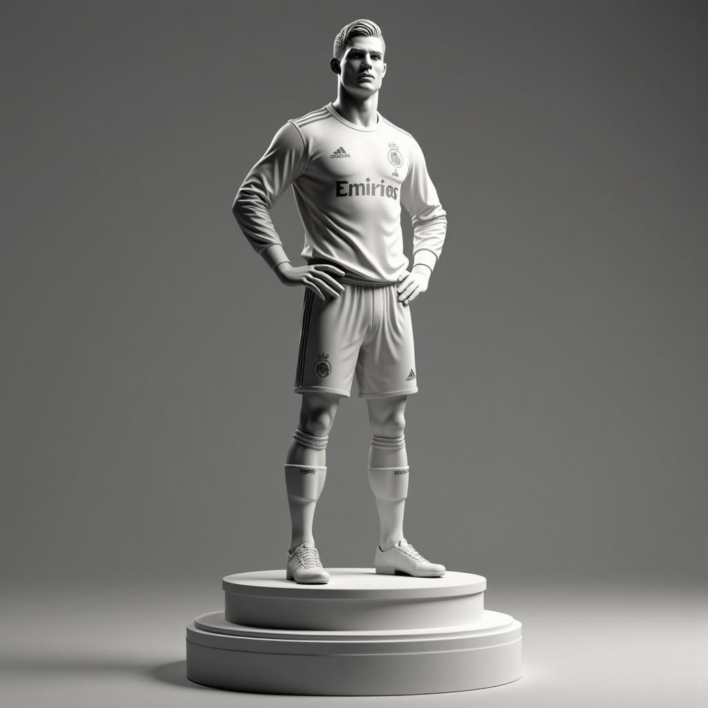 Ronaldo 3D Model STL – Free 3D Print Model | Remeshy
