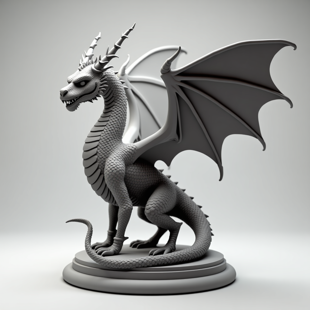 Free Dragon 3D Printable STL Files (72 Models) | Remeshy