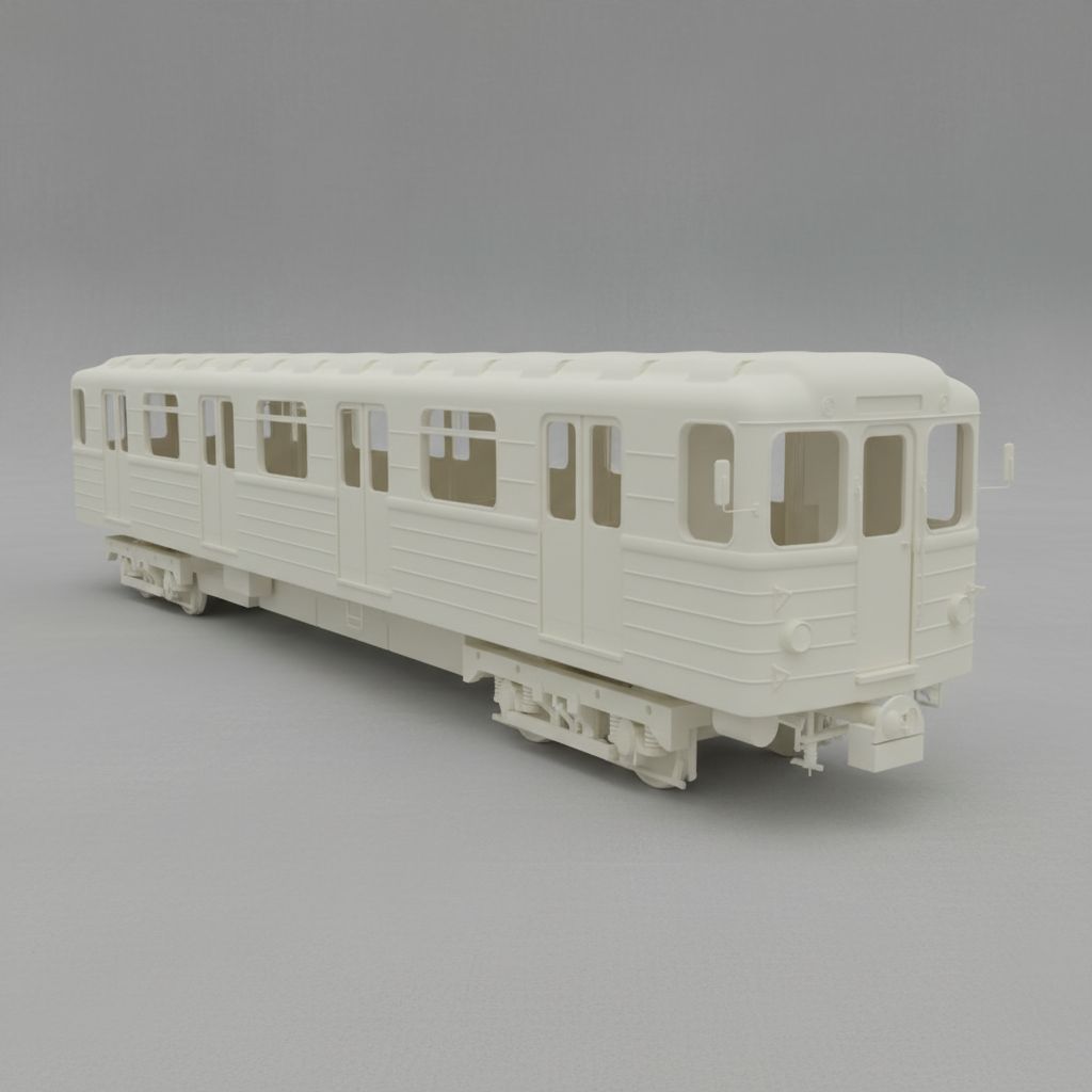 Vintage Train Car Model STL – Free 3D Print Model | Remeshy
