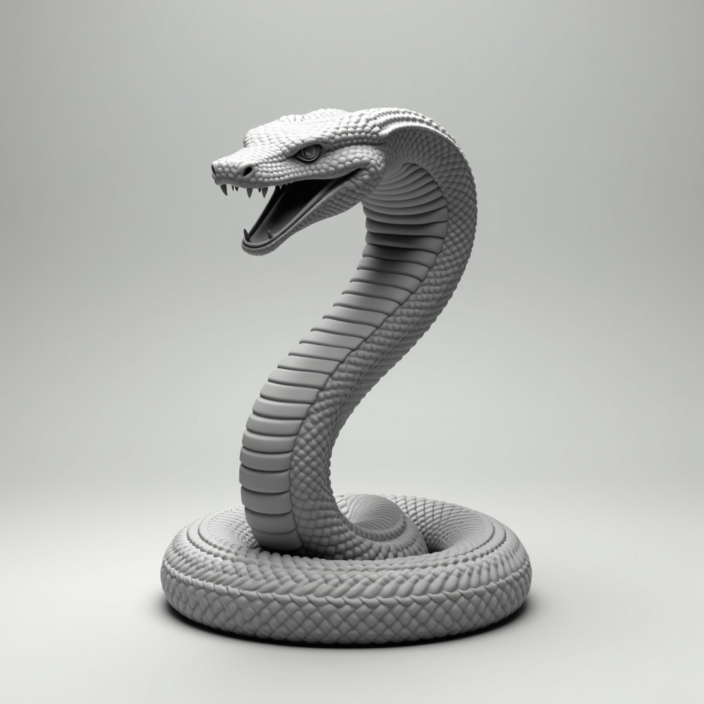 Flexible Playful Snake STL – Free 3D Print Model | Remeshy