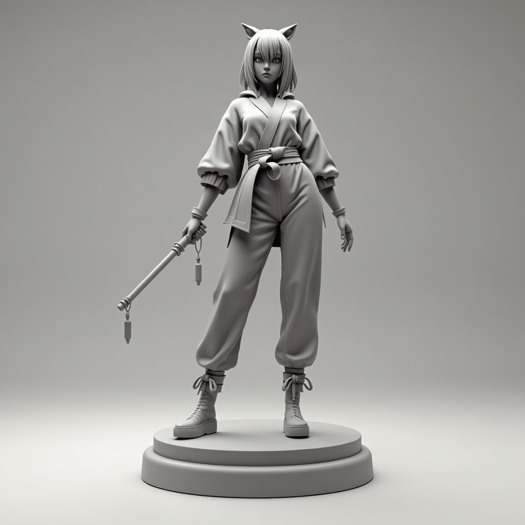 Free Anime 3D Printable STL Files (100 Models) | Remeshy